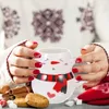 Tazze di natale per le vacanze decorazioni per le vacanze Creative tazza di caffè in ceramica regalo di compleanno divertente decorazione cioccolato