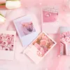 6 disegni Note di viaggio romantico Lomo Card Ins Style Scenery Mini Cartoline Cartoling Card Card 27 PCS/Set