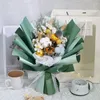 Decorative Flowers Artificial Gypsophila Dried Floral Bouquet Fake Flower Wedding Party Supply Forever Anniversary Gifts
