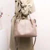 Tasche hochwertige weiche Lederhandtaschen für Frauen Messenger Elegante Schulter Damen große Kapazitätsanbeutel Sack