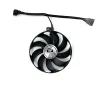 Novo 88mm T129215BU CF9010U12D 7PIN REFRIGING FAIS PARA ASUS ROG STRIX GEFORCE RTX 3050 3060 CARDE DE RECOLADOR DE CARCA DE