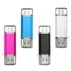 Haute vitesse 3 en 1 USB 3,0 lecteur flash 8 Go 16 Go 32 Go 64 Go TPC Drives Pain Metal Memory Stick OTG U Disque 2.0