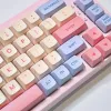 Claviers 132 touches anglais russe coréen japonais xda pbt keycaps marshmallow keycap profil personnalisé pour le clavier mécanique de commutateur mx switch mx switch