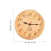 Wall Clocks Reloj De Pared Digital Sauna Wooden Clock Room Equipment Decorative Timer Hanging Number