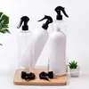 Lagringsflaskor 8 st 1000 ml tomma stor svart plastflaskavtryckar sprutvattenpumpar som används för blommor hushållsmink kosmetik