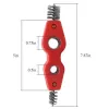 4 w 1 podwójnie szczoteczka do rur miedzianych Polerowanie rur miedzianych wewnątrz zewnętrznego rozgłaszka do czyszczenia rur fazowanie narzędzia do rur rurowych
