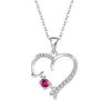 Colliers de pendentif pendentifs bijoux diamant pêche coeur mères jour cadeaux fille fille soeur collier de gouttes