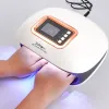 KITS 72W Lâmpada de lâmpada UV LED LED COM 36 LEDS DOIS Lâmpada das mãos Manicure Manicure Cura Polholos de gel de unha 10s 30s 60s 99s Sensor automático