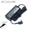 19v 2.37a 45W Charger adaptateur pour ordinateur portable pour Acer Aspire 3 A314-31 A515-51-3509 E5-573-516D Alimentation de carnet de carnet