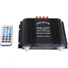 HIFI Sound Amplifier Digital 4 Channel Audio Amplifier Bluetooth Karaoke Player FM Radio Support Remote Control