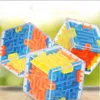 3d labyrinthe éducatif jouet mini magie cube puzzle toys teasers teasers défier les enfants les premiers jeux éducatifs soulagent le stress