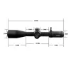 Marcool longue portée de 5,5-25x50 SFIR FFP Rifle Scope Tactical Hunting Optics Scope 30 mm tube de tube de réticule Sniper pour AR15