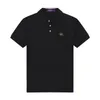 Polo's van heren van hoge kwaliteit heren geavanceerde lente/zomer katoen geborduurd snel drogende polo shirt top zakelijke vrije tijd sport korte mouw t-shirt Aziatische maat s-2xl