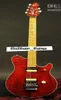 1991 Eddie Van Halen Wolf Music Man Ernie Axe Red Flame Maple Top Guitar Guitar Maple Couvre arrière en stock7467152