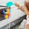 Baby Bath Toy Toddler Bathtub Water Spray Play Set Colorful Waterwheel Bathing Sucker Children Shower Sprinkler Toy Windmill Toy