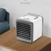 Purificador de ar pessoal carregamento USB Air Conditioner Fan Mini portátil Refrigerador de ar nano Fan 300ml (branco)