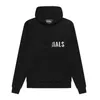 ESS Hoodies Essentialls Hoodies Essentialsweatshirts High Street Doppellinienhut und Hutlosenpullover Brief Schwergewicht Unisex Modemarke Essentialshoodie