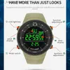 Wristwatches Top Mens Sports 50M Waterproof Military Display Clock Man es LED Digital Luxury Fashion Electronic Wrist 2111240409