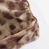 Serbatoi da donna camis traf leoparda stampati cror top womens sheer spalla a spalla top top womens femminile a pianta senza maniche.