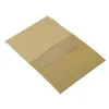 Depolama Torbaları 3.5''x5.5 '' (9x14cm) Parti Kraft Kağıdı, Gıda Kahve Yeniden Kapanabilir Pouch için Temiz Pencere Ambalaj Paket Çantalı