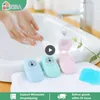 Flüssige Seifenspender Papierflocken Mini Tragbarer Zugtyp für Küchentoilette Außen Reise Camping Wanderbadzubehör Scheibe
