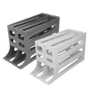 Bouteilles de rangement Organisateur d'oeuf Organisateur de grande capacité Sauveillance dispensateur Auto Rolling Easy Easy Cleaning 4 Tier for Refrigerator