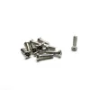 200PCS 2.0*1.4 Glasses Small Screw Nut Nose Support Pile-head Hinge Screws General Purpose Regular Models Eyeglasses Screws