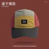 Ball Caps Spring Summer Sun Mountain Outdoor Dryball Baseball Cap da baseball da travel-child da viaggio da viaggio da uomo a cinque pannelli