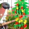 Autres fournitures d'oiseaux Toys de Noël en forme de jouet à mastication naturelle perroquets cobaye avec