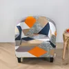 Couvrages de chaises couvertures canapales à demi-tour élégantes pour cocktail monocytail simple décoration intérieure moderne à couverture simple