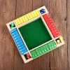 Table de jeu Cadeau parent-enfant jeu numérique Board Board's Toys's Toys Wooden Number Game Shot the Box Dice Game