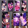 Anime Oshi no Ko Ko AI Telefono Custodia per Samsung A91 A81 A73 A72 A71 A30S A20 A12 A13 A52 A53 4G 5G Black Soft Telephone Cover Funda