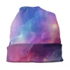 Berets Space Dream Skullies Beanies Шляпы мода Осень Зимняя Улица Унисекс Мужчины Женщины Край