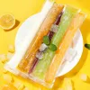 60/1Pcs Disposable Ice Popsicle Mold Bags Transparent Self Sealed Ice Cream Sticks DIY Yogurt Juice Smoothies Bag Kitchen Tools