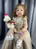 55 -см реалистичный Bebe уже нарисовал Reborn Doll Pull Vinyl Wishable Girl Body Todlie