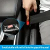 1/2Pcs Car Seat Gap Filler PU Leather Soft Side Seam Plug Leak-proof Filling Strip Car Accessories Interior Universal Decoration