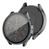 Glasfodral för Samsung Galaxy Watch 6 5 4 40mm 44mm Skyddsram Smartwatch Shell för Samsung Watch 6 Tempered Film Bumper