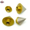 RSMXYO 1PC DIA 35/50mm Diamond Schamfer Fräser Bits Kammfinger -Bit für Fliesenkeramik -Schräglöcher Trimmen M14 -Gewinde