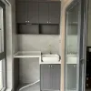 Basin de comptoir nordique pour les lavabos de salle de bain simple bassin en céramique lavabo créatif art bassin de petite taille de balcon de balcon shampooing q
