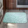 Teppiche klare Wasserwellen Anti-Rutsch-Absorbungsbadeteppich 40x60 cm Badezimmer Küche Bettwäsche Bodenmatten Innenweiche Eingangs Fußmatte