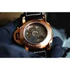 시계 디자이너 럭셔리 시계 시계 남성용 기계식 자동 사파이어 미러 44mm 13mm 가죽 watchband 스포츠 손목 시계 OC69