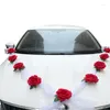 Decorative Flowers Artificial Flower Wedding Car Decoration Front Supplies Main Creative Fleet