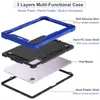 Silicone+PC Case for Redmi pad SE 11 inch, Friendly Shockproof Cute Protective Case, with Kickstand Heavy Duty Tablet Cover