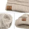 Berets -3PCs Kinder kleiner runder Hut plus Samt Herbst und Winter gestrickt Wollohrschutz warm