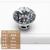 Luxury Diamond Crystal Handtag Shoebox Cabinet HANDLAR SKLIGARD Dörrlådor Knoppar Garderoben Drängare med skruvar Hårdvara