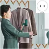 その他の家庭用クリーニングツールアクセサリーハンドヘルド折りたたみ式衣服蒸し器Hine Mini 50ml Electric 33W鉄ポータブルウェットドライSte dhig0