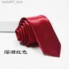 Nackband slipsar nya koreanska smala 5 cm brittiska solid färg casual gruppverksamhet slitage tieq