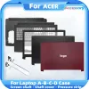 Kılıflar Acer Aspire 5 A51551 A51551G A51541 A51541G ön çerçeve kapağı/menteşeler/palmiye alt üst kapak için yeni dizüstü bilgisayar LCD arka kapak