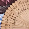 Dekorativa figurer Vintage Folding Fan Chinese Japanese Bamboo Hand Fans For Women Girls Performances Dance Decorations Music Festival