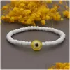 Bracelet de perle du brin de brin Bracelet Eyes Fashion Simplicité TRENDIALE TENDU POLUDEMENT BOHEMIAN ADMINATION DU BOHEMIEN DROP DEVILE